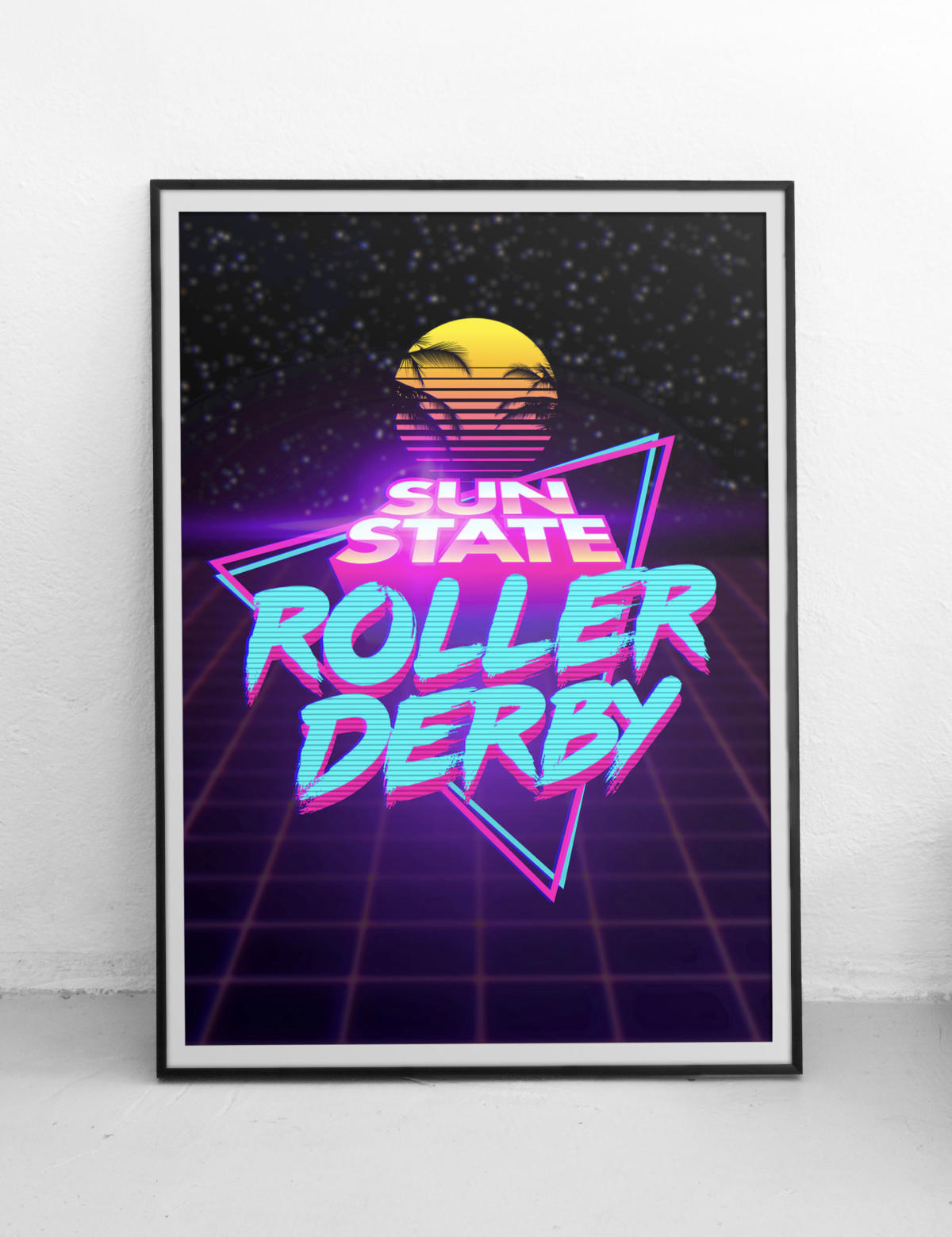 Sun State Roller Derby poster